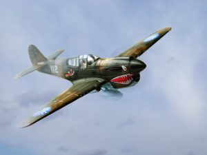 Render of WW2 fighter plane